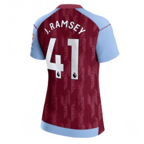 Aston Villa Jacob Ramsey #41 Domaci Dres za Ženska 2023-24 Kratak Rukavima